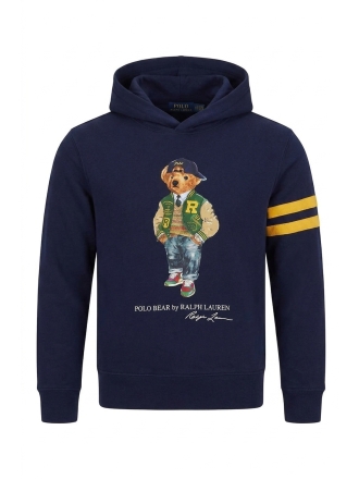 Polo Ralph Lauren Hoodie Blau 610869
 Größe 122
 