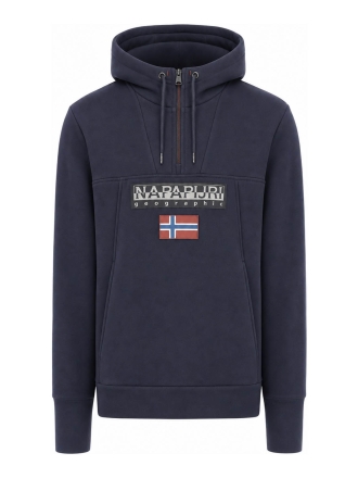 Napapijri Hoodie Schwarz 611236
 Größe XL
 