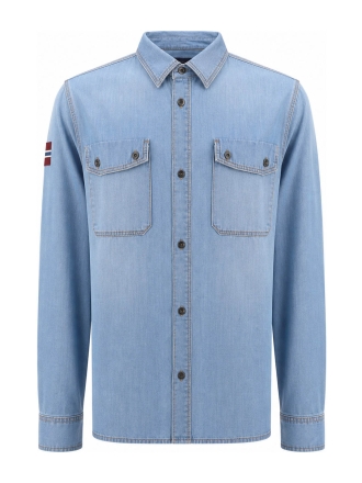 Napapijri Hemd Blau 611488
 Größe L
 
