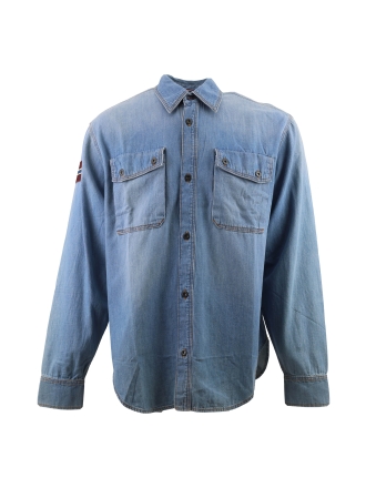 Napapijri Hemd Blau 611488
 Größe L
 