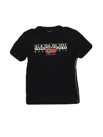 Napapijri T-shirt Schwarz 611645
 Größe XS
 