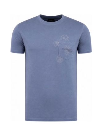 Napapijri T-shirt Blau 611650
 Größe M
 