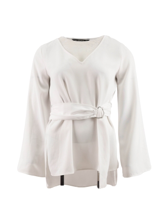 Zara T-shirt Weiß 611824
 Größe XS
 