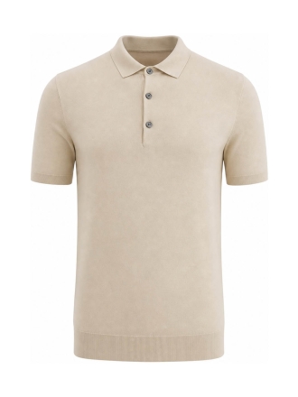 Profuomo Poloshirt Beige 611891
 Größe M
 