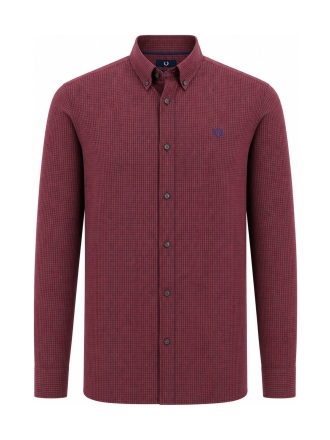 Fred Perry Hemd Rot 611909
 Größe L
 