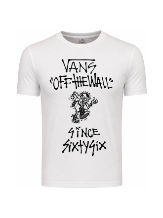 Vans T-shirt Weiß 612090
 Größe S
 
