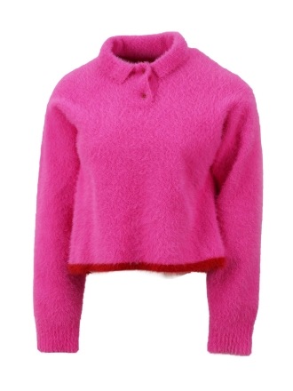 Jacquemus Pullover Rosa 612285
GröĂe 34