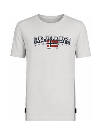 Napapijri T-shirt Weiß 612359
 Größe XXL
 