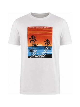 Brunotti T-shirt Weiß 612433
 Größe L
 