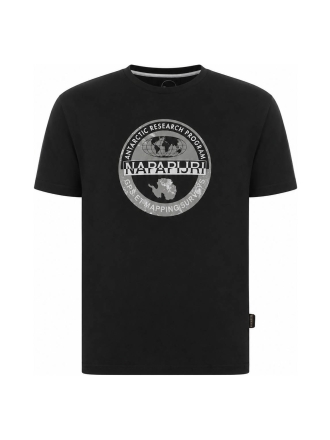 Napapijri T-shirt Schwarz 612503
 Größe L
 