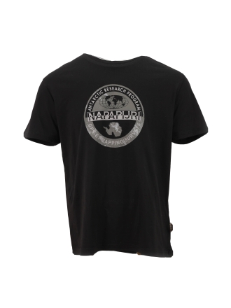 Napapijri T-shirt Schwarz 612503
 Größe L
 