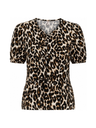 Only bluse Leopardenmuster 612709
 Größe 146
 